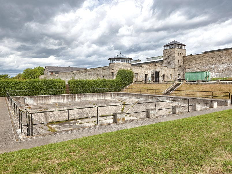 Mauthausen concentration camp in Austria